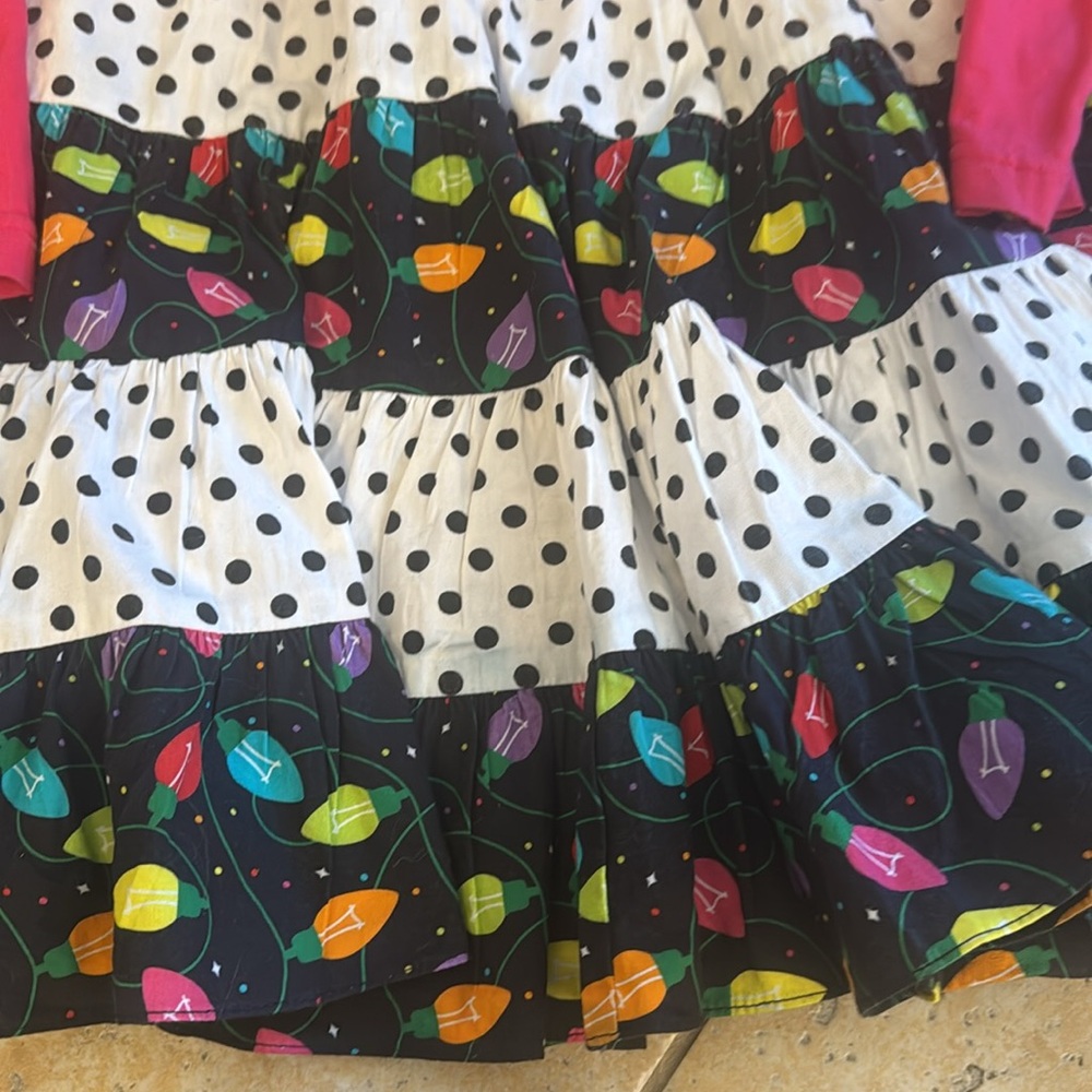 Ric Rac & Ruffles Dress Size 5 - Picture 2 of 3